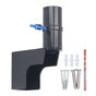 Adjustable Starlink Mounting Kit Aluminum Alloy Starlink Short Wall Mount Bracket for Home Commercial Use.