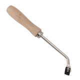 PVC Plastic Floor Slotting Floor Welding Slot Knife Groover Beech Wood Grooving Gouge Steel Slotting Knife Flooring Tools with 3 Blades - Extra Image