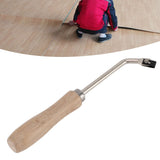 PVC Plastic Floor Slotting Floor Welding Slot Knife Groover Beech Wood Grooving Gouge Steel Slotting Knife Flooring Tools with 3 Blades