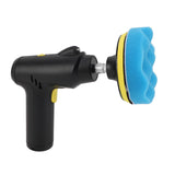 Cordless Buffer Polisher USB Rechargeable 3 Speeds Adjustable Portable Electric Polishing Machine for Waxing Grinding - 45-Degree Angle