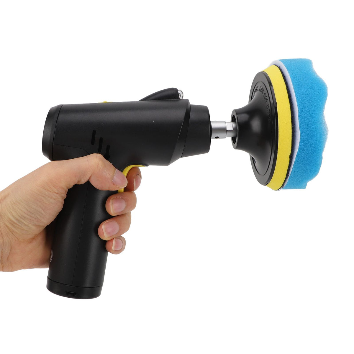 Cordless Buffer Polisher USB Rechargeable 3 Speeds Adjustable Portable Electric Polishing Machine for Waxing Grinding