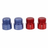 44pcs Nut and Bolt Thread Checker Red Blue Nut and Bolt Size Gauge Inch Metric Nut and Bolt Identifier Gauge Set - Extra Image