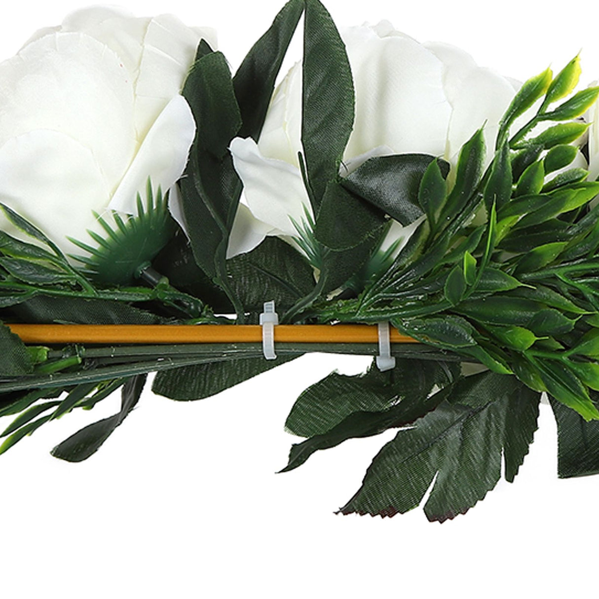 Artificial Metal Wreaths Wedding Wreaths Fake Flowers Decoration for Wedding Ceremony Anniversary Party
