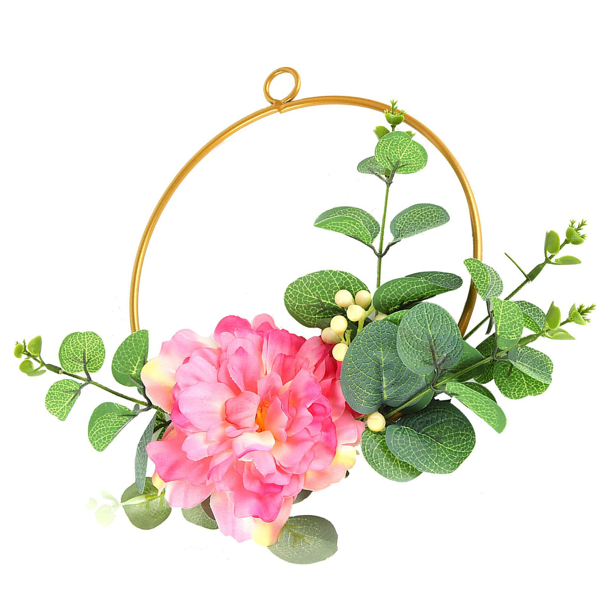 Artificial Flower Wreath Bridesmaid HandHeld Garland Wall Interior Ceiling Decoration(SPH5638 )