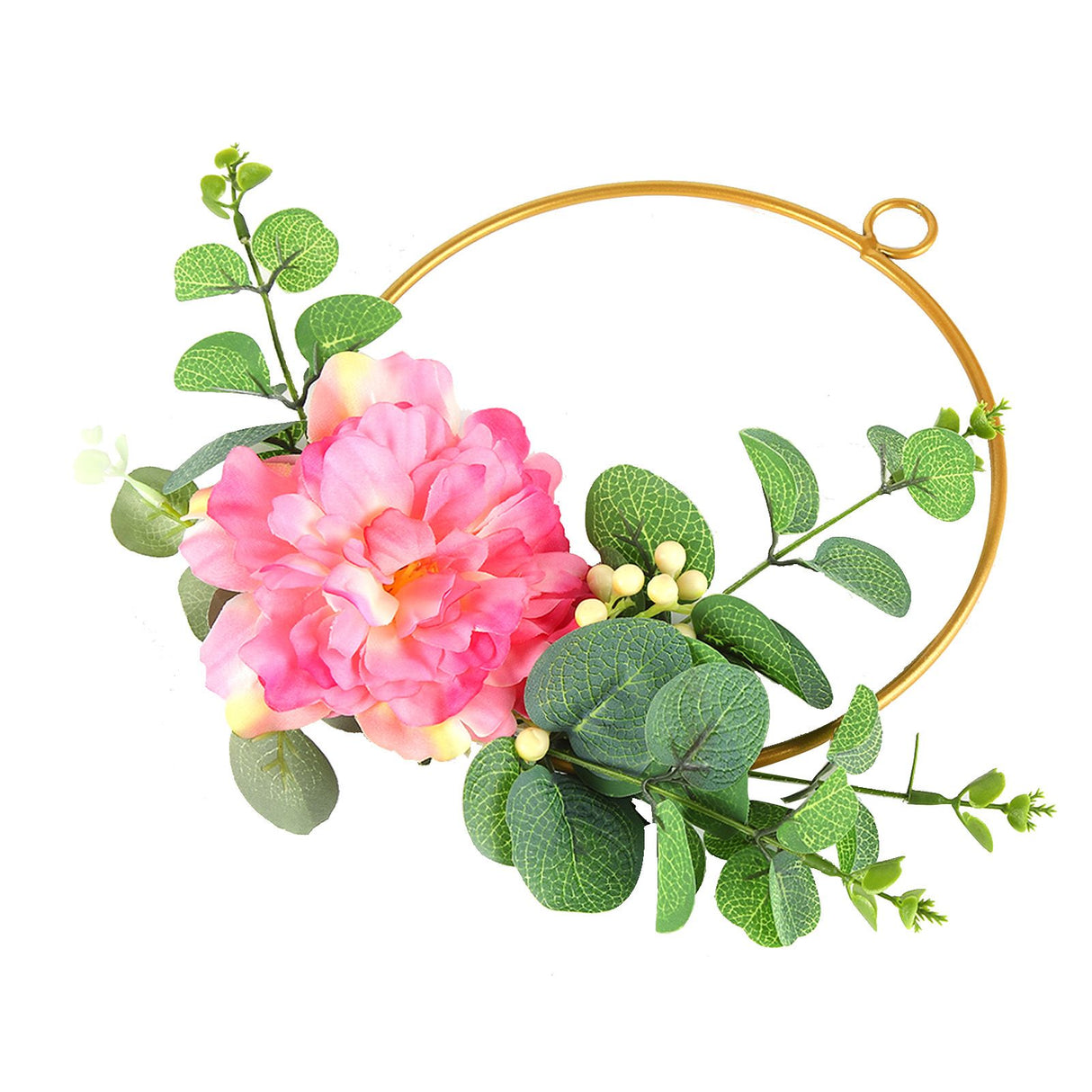Artificial Flower Wreath Bridesmaid HandHeld Garland Wall Interior Ceiling Decoration(SPH5638 )