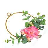 Artificial Flower Wreath Bridesmaid HandHeld Garland Wall Interior Ceiling Decoration(SPH5638 )