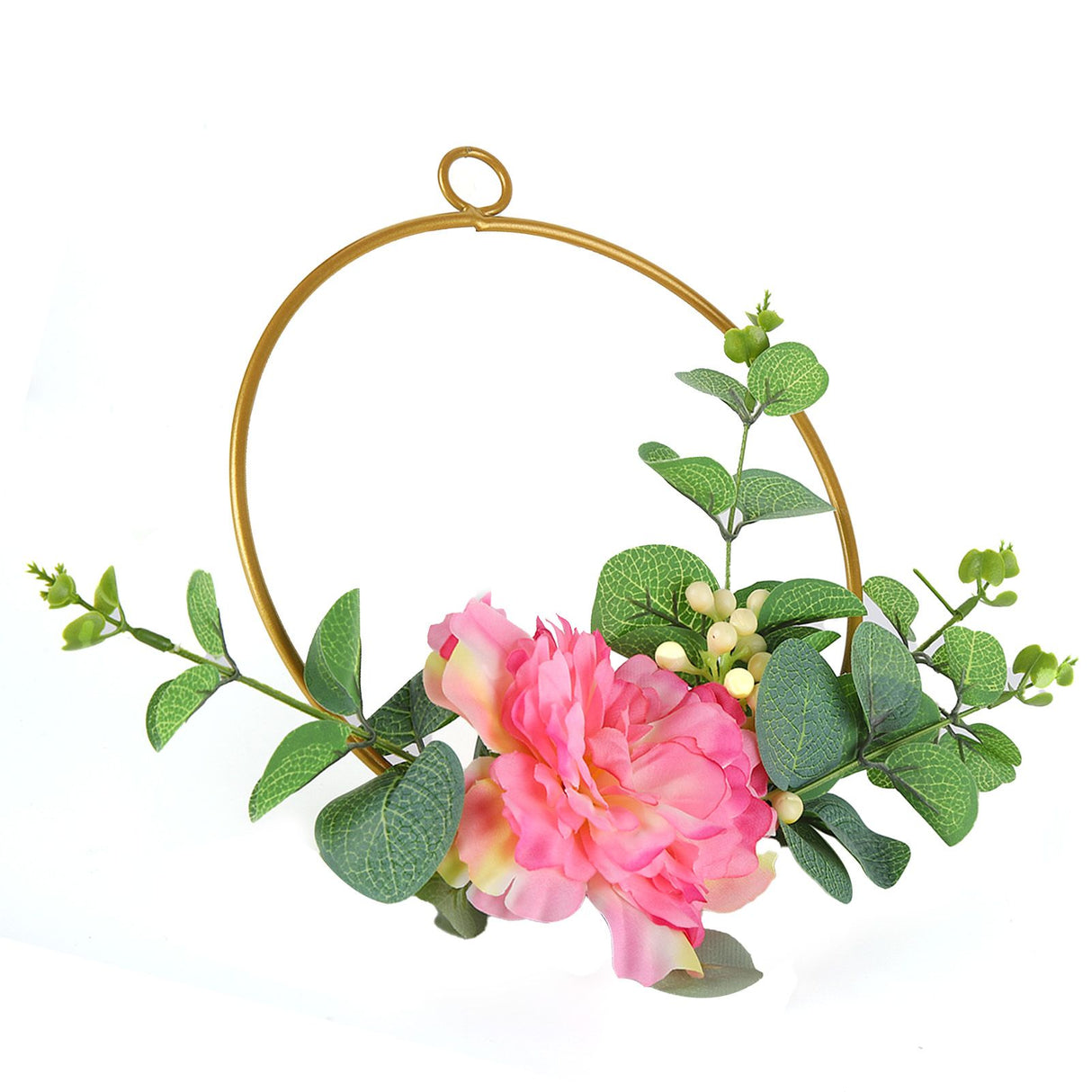 Artificial Flower Wreath Bridesmaid HandHeld Garland Wall Interior Ceiling Decoration(SPH5638 )