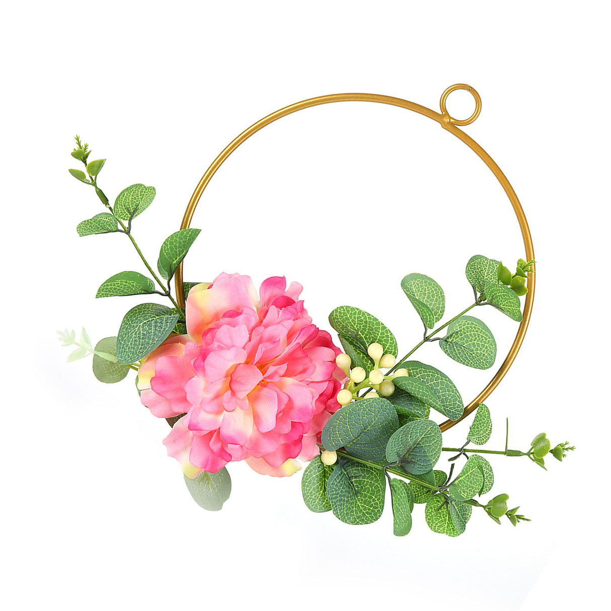 Artificial Flower Wreath Bridesmaid HandHeld Garland Wall Interior Ceiling Decoration(SPH5638 )