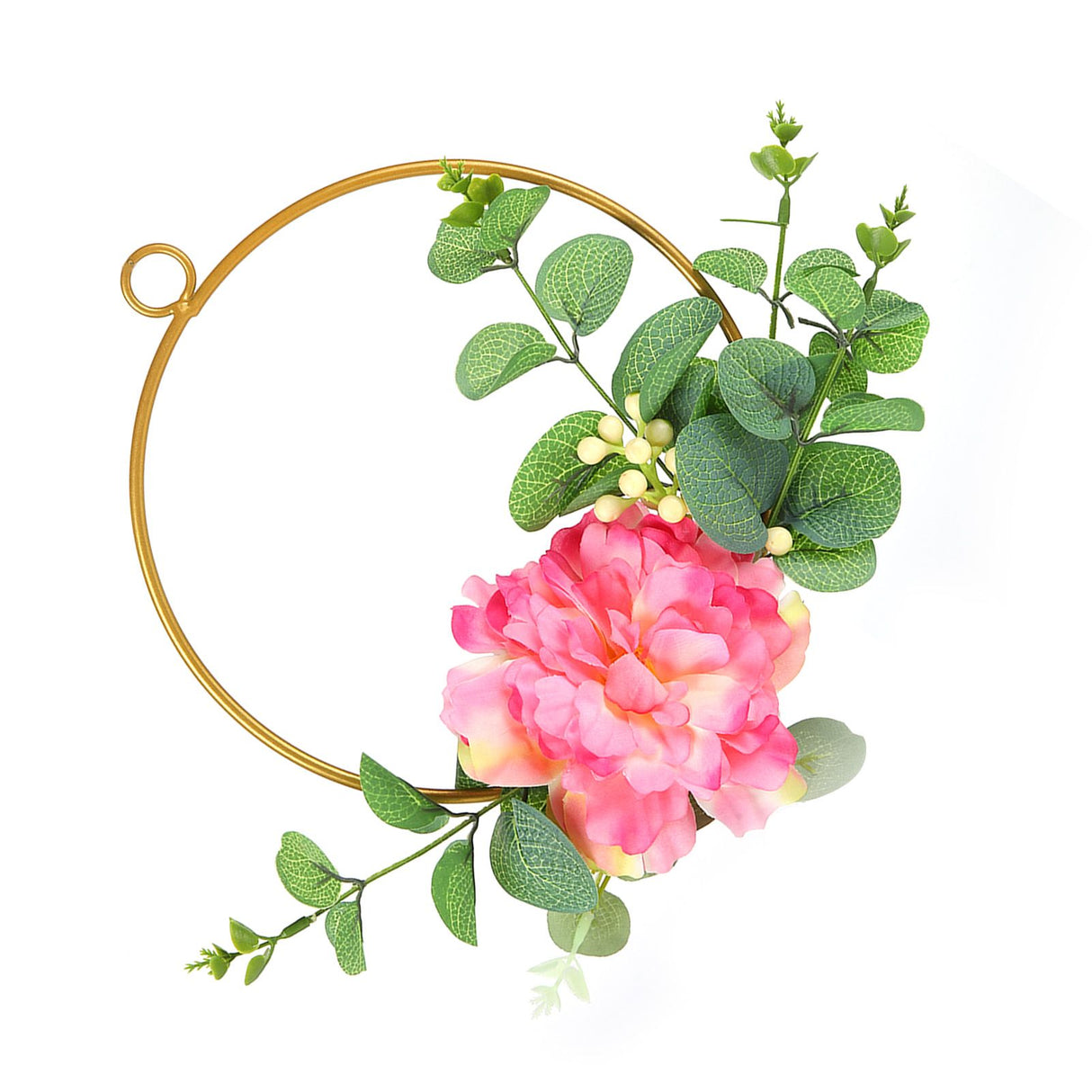Artificial Flower Wreath Bridesmaid HandHeld Garland Wall Interior Ceiling Decoration(SPH5638 )