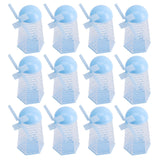 12PCS Windmill Shaped Candy Box Plastic Candy Case Container for Wedding Favor Baby Shower Decor - Extra Image