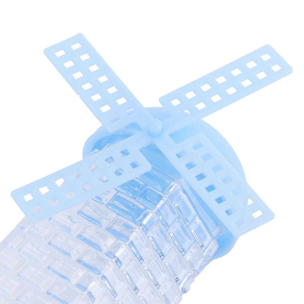 12PCS Windmill Shaped Candy Box Plastic Candy Case Container for Wedding Favor Baby Shower Decor