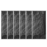 6Pcs Matte Wall Sticker Waterproof Self‑Adhesive Non‑Slip Floor Sticker for Home Use - Front View