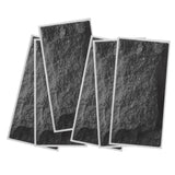 6Pcs Matte Wall Sticker Waterproof Self‑Adhesive Non‑Slip Floor Sticker for Home Use