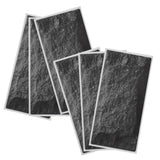 6Pcs Matte Wall Sticker Waterproof Self‑Adhesive Non‑Slip Floor Sticker for Home Use