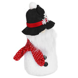 Christmas Decoration Ornaments with Hood Innovative Doll Toy for Home Festival DecorSnowman