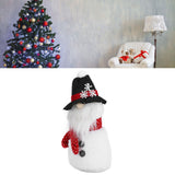 Christmas Decoration Ornaments with Hood Innovative Doll Toy for Home Festival DecorSnowman