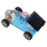 Solar Power Car Toy DIY Kit Educational Toy Science Experimental Toy for Boy Girl Teens - Top-Down View