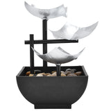 Indoor 3 Tier Relaxing Tabletop Fountain Flowing Water Ornament for Home Office Craft DecorationAU Plug AC220-240V
