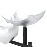 Indoor 3 Tier Relaxing Tabletop Fountain Flowing Water Ornament for Home Office Craft DecorationAU Plug AC220-240V - Extra Image