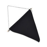 2Pcs Decorative Badge Organizer Wall Hanging Pin Brooch Jewelry Display Banner for Home ShopBlack