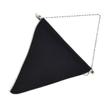 2Pcs Decorative Badge Organizer Wall Hanging Pin Brooch Jewelry Display Banner for Home ShopBlack - Extra Image
