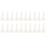 2Set Boxwood Hollow Tree Hanging Ornaments Small Decorative Handcraft for Festival Decoration - Front View