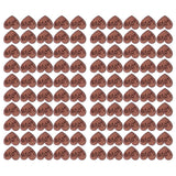 100Pcs/Bag Wooden Heart Decoration Innovative Hand Made DIY Handcraft for Home Weddings