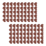 100Pcs/Bag Wooden Heart Decoration Innovative Hand Made DIY Handcraft for Home Weddings