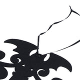 2Set Non Woven Fabric Halloween Hanging Sign Trick Or Treat Hanger for Front Door Party