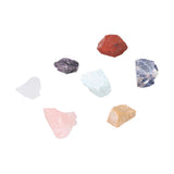 7Pcs Crystal Gemstones Healing Crystal Chakra Balance Stone Set with Storage Bag for Home Office