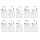10Pcs Innovative Wedding Candy Box PVC Transparent Handbag for Birthday Party Christmas