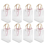 10Pcs Innovative Wedding Candy Box PVC Transparent Handbag for Birthday Party Christmas