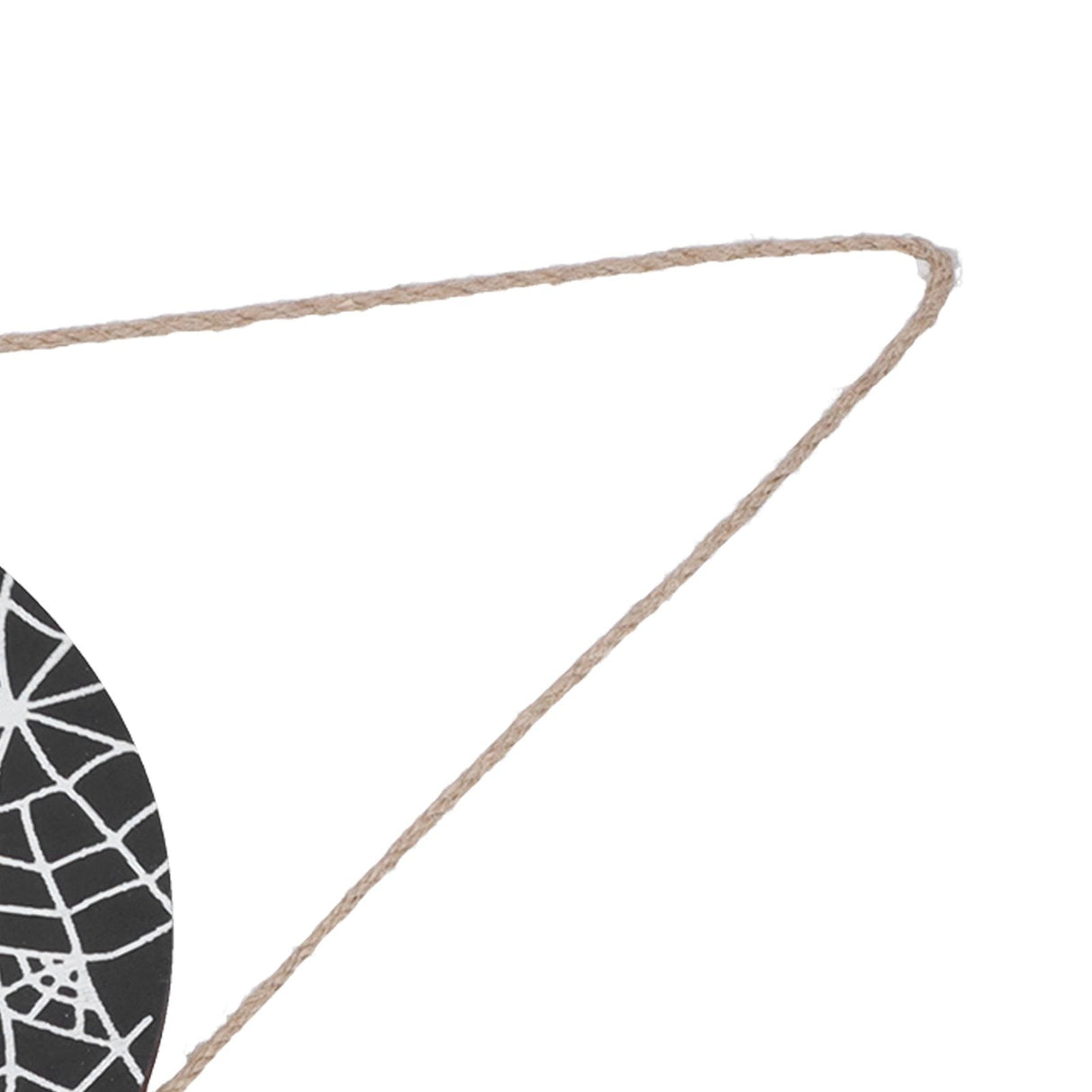 Halloween Spider Web Pattern Wooden Welcome Sign Decorative Hanging Board for Indoor OutdoorWithout Bow