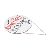 Spider Bat Design Wooden Welcome Sign Hanging Front Door Sign Board for Home FestivalWithout Bowknot