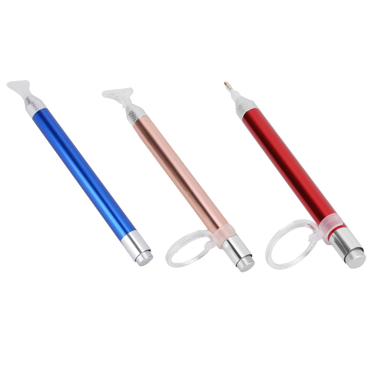 3Set Luminous Diamond Painting Pen with Magnifier for 5D DIY Diamond Art Cross Stitched Embroidery