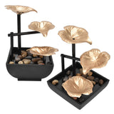 Desktop Flowing Water Ornament Tabletop Fountain for Home Office Feng Shui DecorationAU Plug AC220-240V