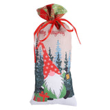 Gift Bag Cute Reusable Durable Christmas Pattern Storage Bag for Party Shopping Mall SupermarketRed Hat
