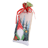 Gift Bag Cute Reusable Durable Christmas Pattern Storage Bag for Party Shopping Mall SupermarketRed Hat