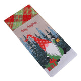 Gift Bag Cute Reusable Durable Christmas Pattern Storage Bag for Party Shopping Mall SupermarketRed Hat - Rear View
