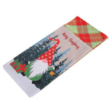 Gift Bag Cute Reusable Durable Christmas Pattern Storage Bag for Party Shopping Mall SupermarketRed Hat - Close-Up Angle