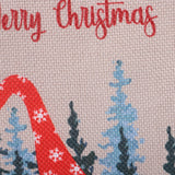 Gift Bag Cute Reusable Durable Christmas Pattern Storage Bag for Party Shopping Mall SupermarketRed Hat