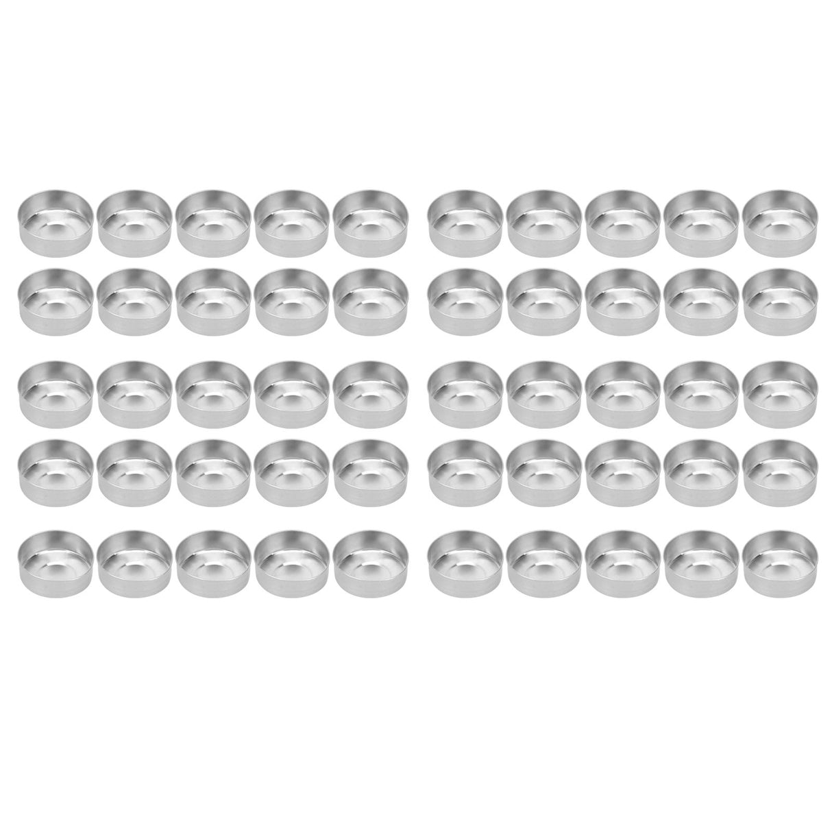 50Pcs Candle Base Longer Life Durable Heat Resistant DIY Material for Making Candles Mold Container
