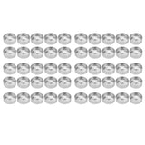50Pcs Candle Base Longer Life Durable Heat Resistant DIY Material for Making Candles Mold Container