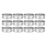 50Pcs Candle Base Longer Life Durable Heat Resistant DIY Material for Making Candles Mold Container - Close-Up Angle