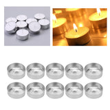 50Pcs Candle Base Longer Life Durable Heat Resistant DIY Material for Making Candles Mold Container - Extra Image