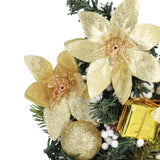 Artificial Christmas Tree Mini Exquisite Cute Bright Colors Desktop Innovative Christmas Tree OrnamentsGold