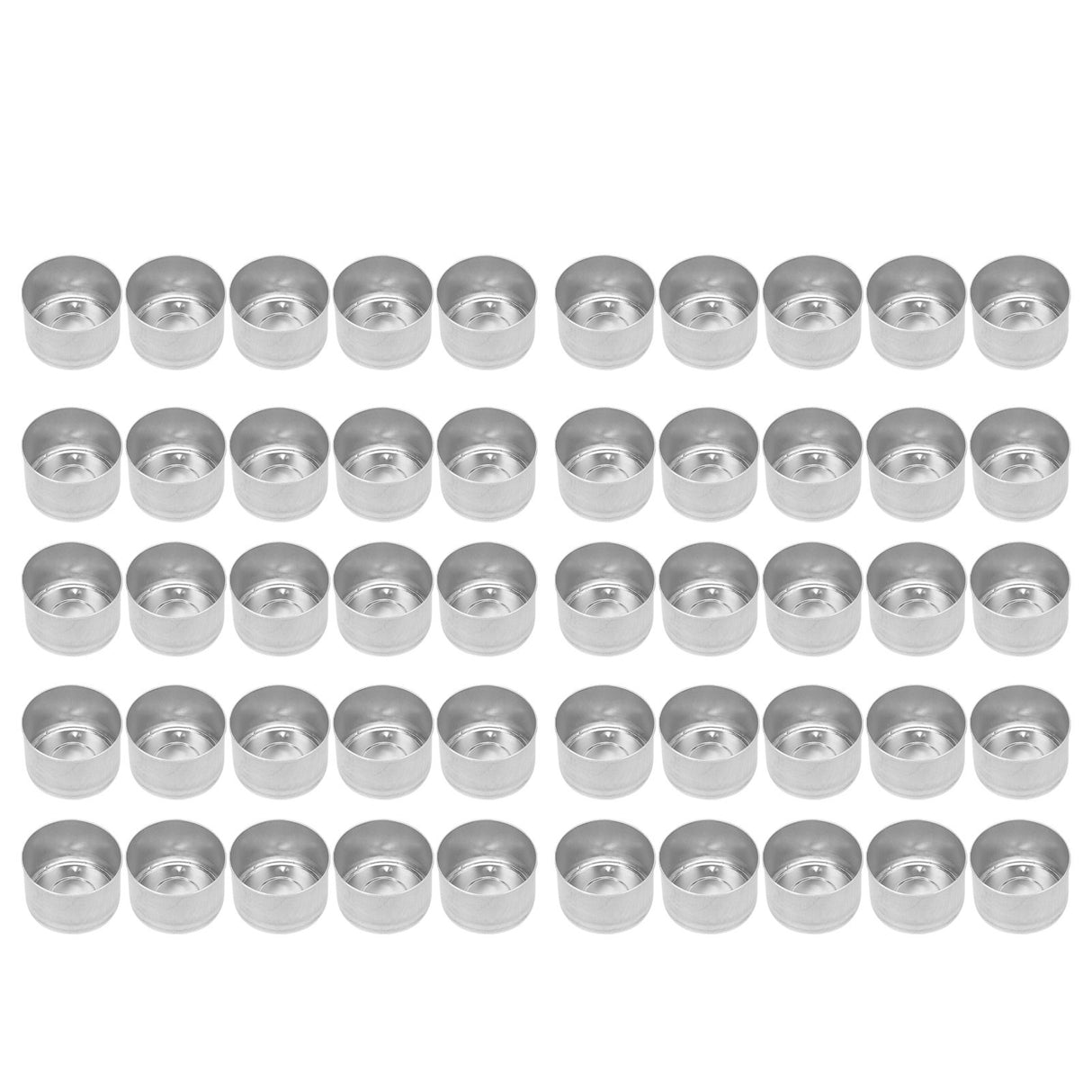 50Pcs Candle Base Longer Life Durable Heat Resistant DIY Material for Making Candles Mold Container