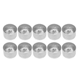 50Pcs Candle Base Longer Life Durable Heat Resistant DIY Material for Making Candles Mold Container - Side View