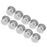 50Pcs Candle Base Longer Life Durable Heat Resistant DIY Material for Making Candles Mold Container