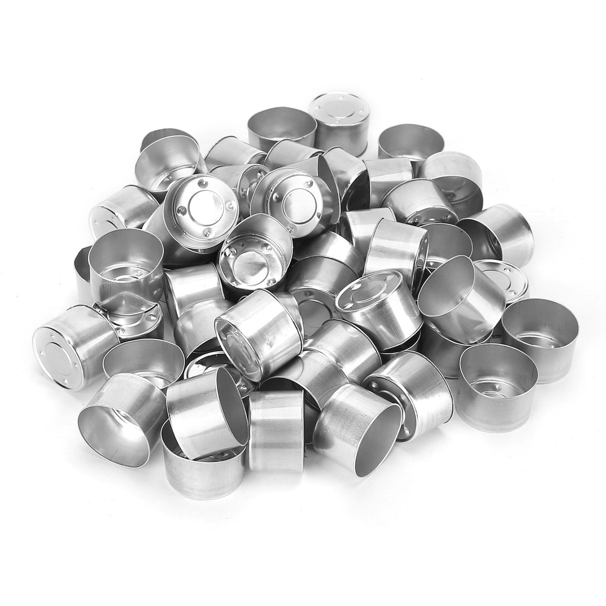 50Pcs Candle Base Longer Life Durable Heat Resistant DIY Material for Making Candles Mold Container